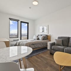 New! Luxe Studio + Patio | Trails, Lake & Adventure | Free shuttle to Gondola
